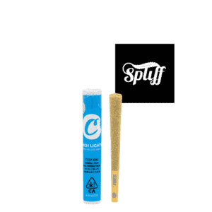 Cannabis joint and pre-roll at Spliff Nation dispensary in Los Angeles, CA