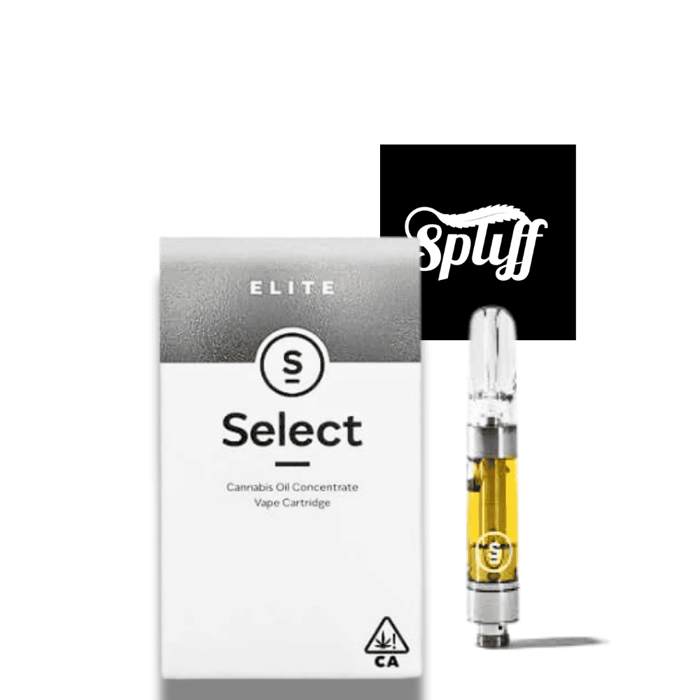 Dispensary Cannabis Oil Vape Cartridge Elite Select cannabis oil vape cartridge for discreet consumption.