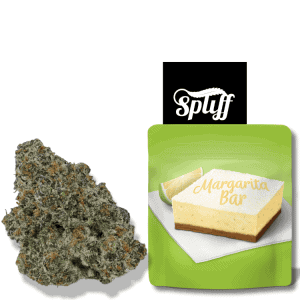 Margarita bar by lemonnade weed strain 3.5g premium cannabis flower by Cookies at Spliff Nation Dispensary in Los Angeles, CA