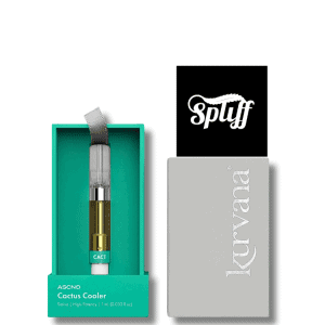 Kurvana ASCND Cactus Cooler full spectrum 1G cartridge sativa at Spliff Nation Dispensary Los Angeles, CA